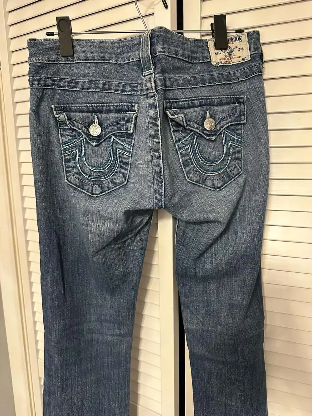 Vintage True Religion "Section Straight" Women’s Jeans - Picture 3 of 5